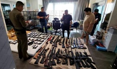 บุกรวบยูทูบเบอร์ดัง "แทคติคูลบ็อบ" รีวิวขายยึดปืน ยึดกระสุนเพียบ