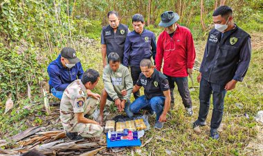 บุกรวบ!!! ผู้กระทำความผิด 5 ราย พร้อมยาบ้ากว่า 120,000 เม็ด