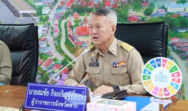 พ่อเมืองตากถกมอบนโยบายมอบหมายให้ทุกภาคส่วนลุยทำงานปี'67