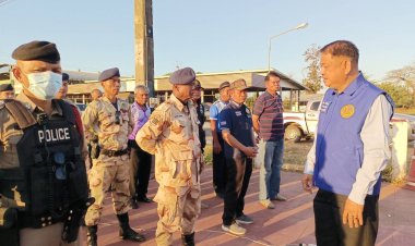 ศรีรัตนะ“เปิดศูนย์ปฏิบัติการป้องกันและลดอุบัติเหตุทางถนน”