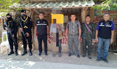 ท่าสองยางสนธิกำลังสกัดจับกุมแก๊งค้ายาบ้าช่วงเทศกาลปีใหม่