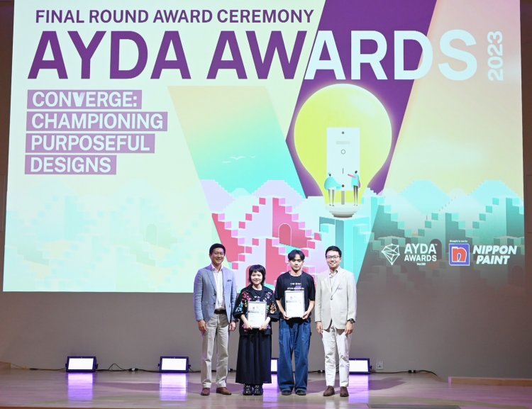 นิปปอนเพนต์ เผยโฉม 2 สุดยอดนักออกแบบ ผู้ชนะรางวัล AYDA Awards 2023