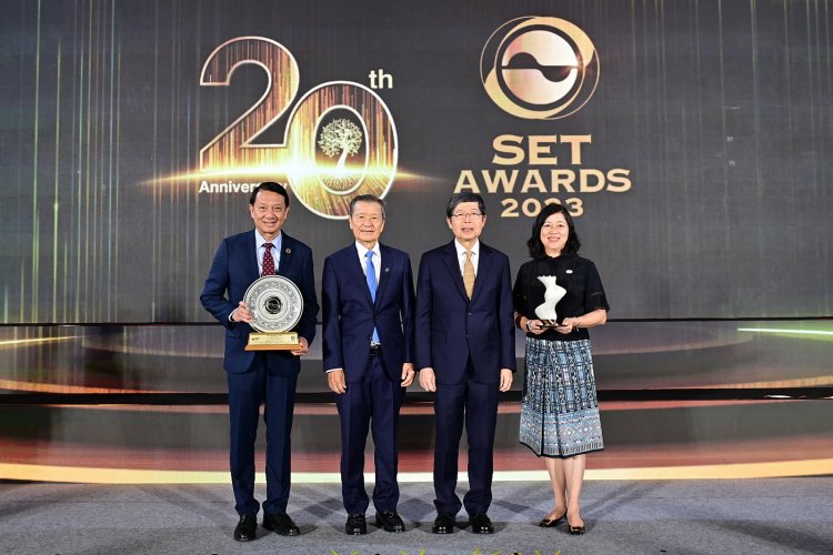 CPF คว้า 2 รางวัลสูงสุด SET AWARDS 2023 มุ่งสู่องค์กรแห่งความเป็นเลิศด้านนวัตกรรม และความยั่งยืน 