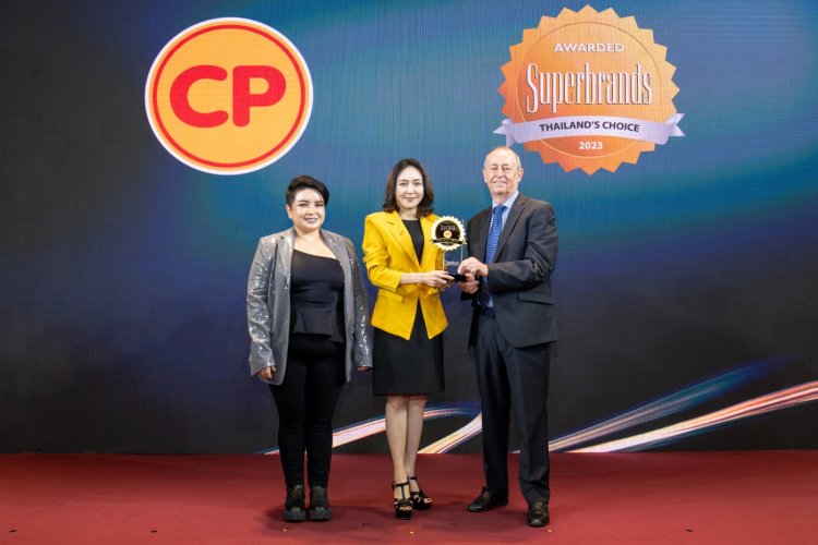 CPF คว้ารางวัล 'Superbrands Thailand 2023' ปีที่ 2 สุดยอดผู้ผลิตอาหารมาตรฐานอวกาศ หนุนการบริโภคอย่างยั่งยืน 