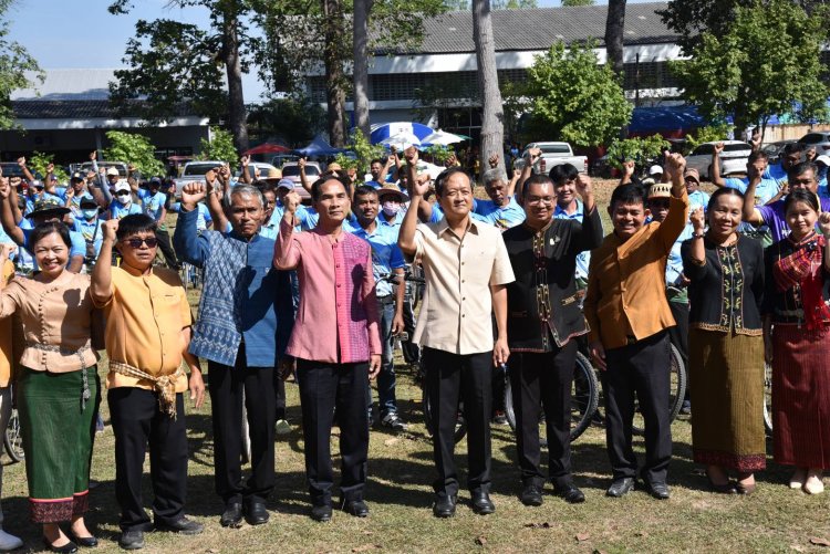 ศรีสะเกษลุยส่งเสริมงานบุญปลอดเหล้า 16 ปีเชฟเงินกว่า 165 ล้าน