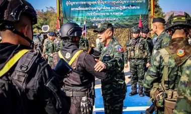 ผบ.สส.ลงพื้นที่กองกำลังนเรศวรเยี่ยมกำลังพล-อวยพรปีใหม่ 2567