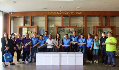 ท่าอากาศยานสุวรรณภูมิ เข้าสวัสดีปีใหม่ คณะสื่อมวลชนจังหวัดสมุทรปราการ