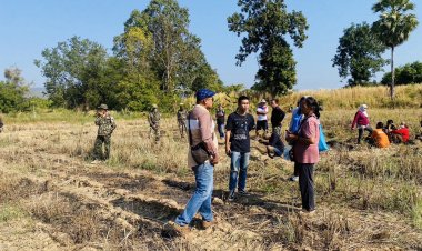 ยกเลิกเจ้าของบ่อปลาชวนญาติไปสูบน้ำผงะพบชายนอนตายริมบ่อตนเอง