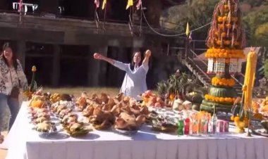 องค์ลงกลางงาน!!บวงสรวงแม่ตะเคียนทอง ได้เลขเด็ดสมใจก่อนวันหวยออก