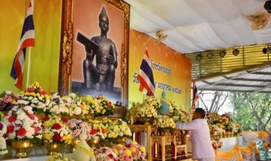 ชลบุรีร่วมพิธีถวายราชสักการะ “วันพ่อขุนรามคำแหงมหาราช”