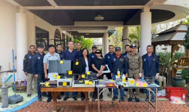 บุกค้นบ้าน 2 หนุ่มฝรั่งเศส เครือข่ายแก๊งผลิตบัตรประชาชนปลอมส่งขายข้ามทวีป