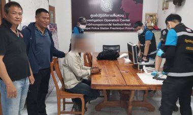 หนุ่มแค้นคู่อริรุมทำร้ายดักยิงดับสลดหน้าโรงงานก่อนถือปืนมอบตัว