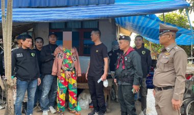 ตำรวจขุนหาญสนธิกำลังบุกตรวจค้นเป้าหมายจับ 3 ผู้ต้องหายึดยาบ้า-ไอซ์เพียบ