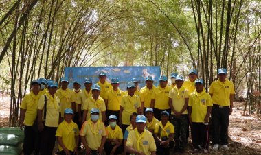 กก.2บก.ปทส.(สระแก้ว) จิตอาสาพัฒนา ทำความสะอาดบริเวณวัดปราสาทเขาโล้น