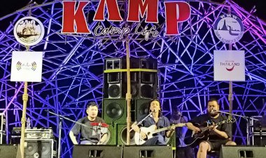 ฟังเพลงแสนเพราะโรแมนติก นอนกางเต็นท์นับดาว กาศเย็นสบาย บ้านไร่ท้ายเขื่อน ด่านซ้าย