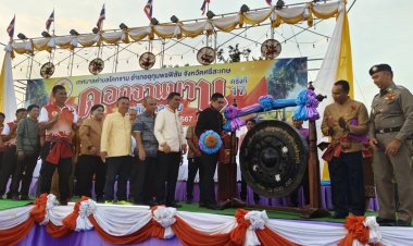 อลังการงานบุญประเพณีเทศกาลดอกจานบานกระตุ้นท่องเที่ยว-เศรษฐกิจเมืองลำดวน