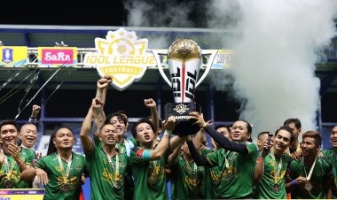 กองเชียร์นับหมื่นส่งเสียงกระหึ่ม 100 คนดังลงฟาดแข่งนัดเปิด IDOL LEAGUE