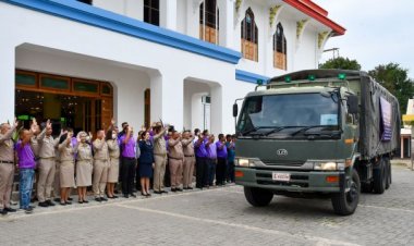 ชลบุรีส่งมอบอาหารทะเล ร่วมโครงการส่วนพระองค์กรมสมเด็จพระเทพฯต้านโรคขาดสารไอโอดีน