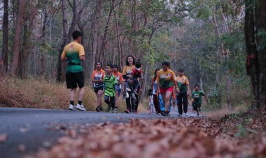 นักวิ่งครึ่งพันแห่วิ่งเทรลท่องผืนป่า 3 มรดกโลกพื้นที่สงวนชีวมณฑล วังน้ำเขียว