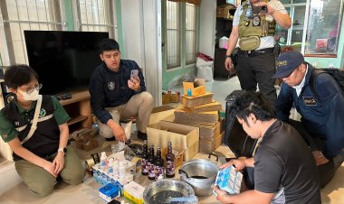 ทลายแก๊งวัยรุ่นผลิตลีน ผสมสูตรเองส่งขายออนไลน์ ฟันกำไรอื้อ