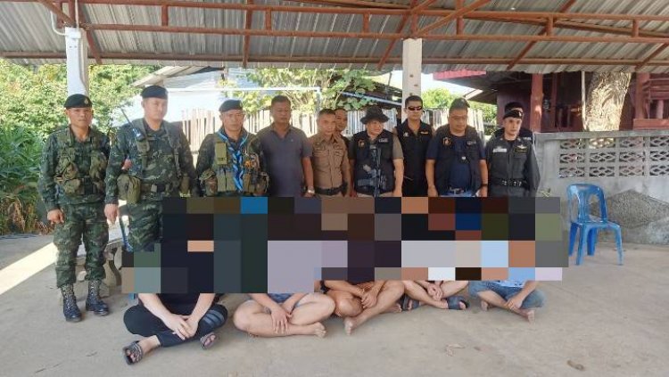 ทหาร ฉก.ราชมนู กกล.นเรศวร จับชาวมาเลเซีย