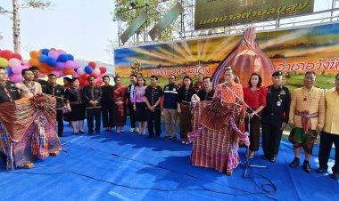 เปิดงานเทศกาลหอมแดงอำเภอวังหินอะร้าอร่ามเป็นอย่างยิ่ง เกษตรกรร่วมงานคับคั่ง