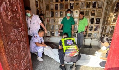 หนุ่มรักเดียวในชีวิต เมียลาโลก 6 เดือนลืมไม่ลงปลิดชีพในห้องเก็บอัฐิ