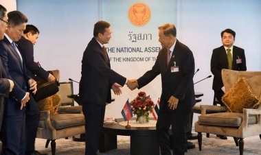 ปธ.รัฐสภา-สภาผู้แทนราษฎรให้การต้อนรับ"ฮุน มาแนต"นายกฯกัมพูชา