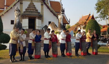 วาเลนไทน์น่านหวานซึ้ง  6 คู่รักสมรสโบราณล้านนาตามรอยปู่ม่านย่าม่าน