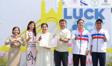 เริ่มแล้ววันนี้! มหกรรมแห่งความสุข “Luck Lock Love รักล้นสะพาน”