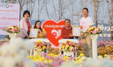 ปีหน้าจัดใหญ่กว่าเดิมจดทะเบียนสมรสท่ามกลางทุ่งเบญจมาศบานวังน้ำเขียว