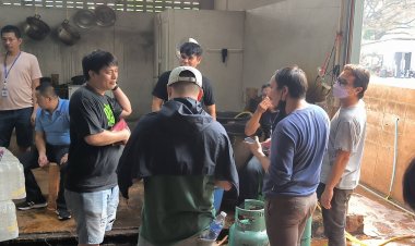 ทลายโรงงานผลิตน้ำกระท่อมรายใหญ่ภายในซอยหัวหมาก 13 บางกะปิ