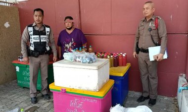 น้ำกระท่อมผสมยาแก้ไอขายเกลื่อนริมถนนสาย 304 ปราจีนบุรี