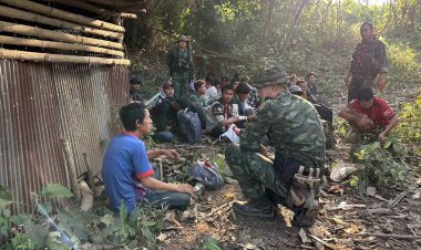 หนุ่มสาวเมียนหนีบังคับเกณฑ์ทหารทะลักชายแดนไทยไม่หยุด