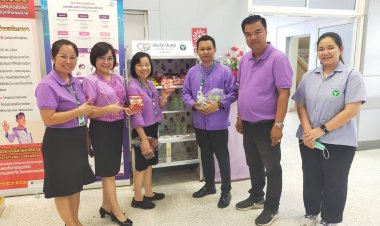 "ผู้ใหญ่หมี แม่สอด " ปันน้ำใจ ตู้ปันสุข คนไทยไม่ทอดทิ้งกัน