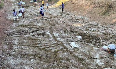 ยกโมเดลชุมชนบ้านนาบง อ.บ่อเกลือ ขุดสระเลี้ยงปลา"ย่ำขี้วัว"ภูมิปัญญากักเก็บน้ำ