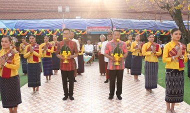 สืบสานประเพณีบุญเดือนสาม บูชาองค์พระเหล่าเทพนิมิต อลังการเมืองอำนาจเจริญ