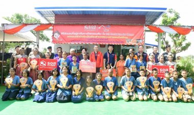 เลขาฯรมช.คลังร่วมกับ ธอส.มอบบ้านให้ครอบครัวนักเรียนโรงเรียนตำรวจตระเวนชายแดน จ.สระแก้ว