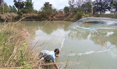 ยกย่อง!ผัวเมียตาบอดสู้ชีวิต ทำไร่หว่านแหหากินตามลำพังไม่เคยท้อชีวิต