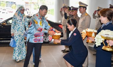 ผู้ว่าฯชลบุรี-นายกพัทยา ร่วมรับเสด็จเจ้าชายบูรไน เสด็จเยือนไทยเป็นการส่วนพระองค์