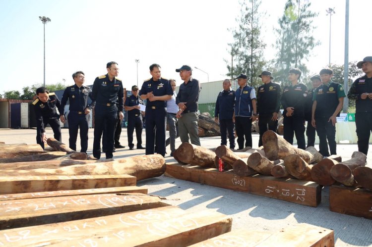 กรมศุลกากร จับกุม “ไม้พะยูง”และ “ไม้ประดู่” เลี่ยงศุลกากร เตรียมส่งออก จำนวน 772 ท่อน มูลค่าของกลางกว่า 4.6 ล้านบาท