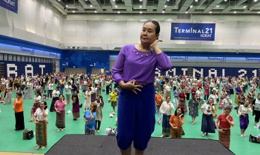 อลังการสตรีโคราช กว่า200 ชีวิตซ้อมรำบวงสรวงย่าโมคึกคัก