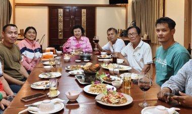 สื่อจังหวัดศรีสะเกษ สังสรรค์ เนื่องวันนักข่าว 5 มีนาคม