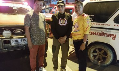 "ไทด์ เอกพันธ์"รุดให้กำลังใจ "ผู้ใหญ่หมีแม่สอด-พร พุทธชาด" หนุนจัด"ศึกมวยกู้ภัยการกุศล"