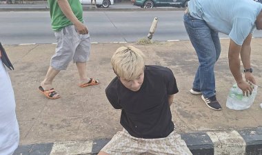 วงจรปิดตำรวจไล่ล่าพ่อค้ายาเสพติดระทึกกลางสี่แยกสามทหารปราจีนบุรี