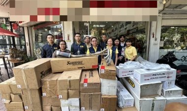 บุกจับ-ยึดท่อไอเสียบิ๊กไบค์ ไร้ มอก.ร้านดังย่านพระราม 1