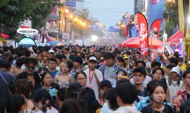 สาดสนั่นเล่นน้ำสงกรานต์ขอนแก่น เริ่ม 1-21 เม.ย.กระตุ้นท่องเที่ยวกลับมาคึกคัก