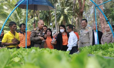 คณะกรรมการกองทุนฯตรวจเยี่ยมโครงการกำลังใจในพระดำริฯ ในพื้นที่จังหวัดนราธิวาส