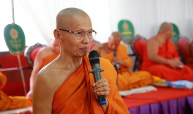 วัดคลองเตยนอกจัดทำบุญเมรุ อุทิศบุญกุศลให้ผู้เสียชีวิตพร้อมเปิดโรงทานแจกข้าวสารให้ผู้ยากไร้