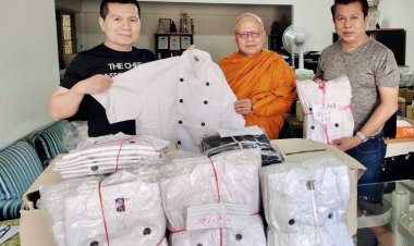 “มูลนิธิสหชาติ” ผนึกกำลัง “สมาคมเดอะเชฟประเทศไทย” มุ่งทำความดีเพื่อคนในชาติ พร้อมมอบเสื้อเชฟ 135 ตัวให้กับสมาชิก